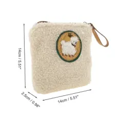 Unique Bargains Little Sheep Makeup Bag 1 Pc
