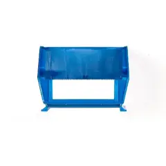 Triton Products 5-3/8"" L x 4-1/8"" W x 3"" H LocBin Storage Bin Blue 24/CT (3-210B) 