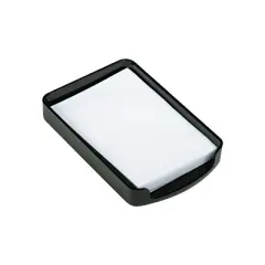 Officemate 2200 Series Memo Holder Plastic 4w x 6d Black 22362