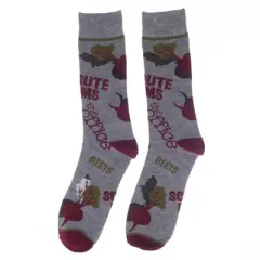The Office TV Series Casual Crew Sock 3-pack set for Men in Novelty Dunder Mifflin Box
