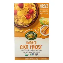 Nature's Path Organic Honey'D Corn Flakes Cereal - Case of 12/10.6 oz