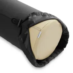 Saloniture 30" x 9" Microfiber Pillow Case Cover for Massage Table Bolsters with Drawstring Closure