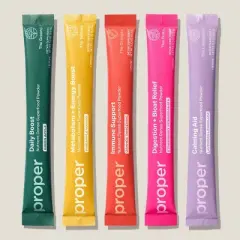 Proper The Essentials Dietary Supplement Powder - Variety Pack - 5ct