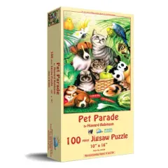 Sunsout Pet Parade 100 pc   Jigsaw Puzzle 81604