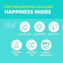 ONYX Professional Foot Rescue Epsom Soak Foot Booties - 1.35oz