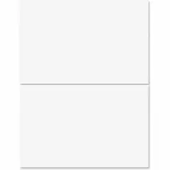 Business Source - Multipurpose Shipping Labels - 8 1/2 in. - 1000 Per Carton