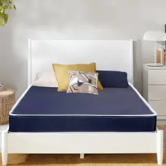 Continental Sleep, 5" Medium Firm Water Resistance Nylon Vinyl Dual Sided Mattress, Noiseless, Soft Cloud Feeling, 