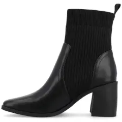 Journee Collection Medium and Wide Width Women's Tru Comfort Foam&trade; Harlowe Booties