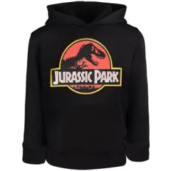 Jurassic Park Fleece Pullover Hoodie Logo Toddler to Big Kid