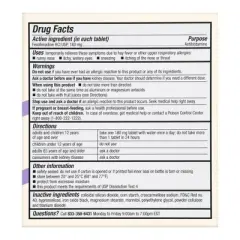 Foster & Thrive Allergy Relief Fexofenadine Hydrochloride, 24 Count
