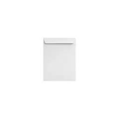 LUX 10 x 13 Open End Envelopes 50/Pack White Linen (4897-WLI-50)