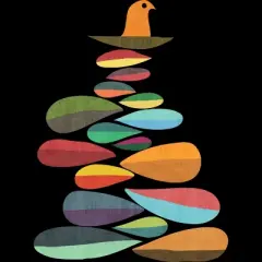 Women's Design By Humans Wild bird nest By radiomode Racerback Tank Top