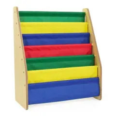 Kids' Bookshelf 6 Tier Book Rack Organizer - Humble Crew
