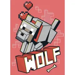 Boy's Minecraft Wolf Performance Tee