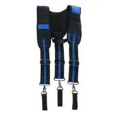 Aisenin Men's Suspenders with Pockets and Swivel Hooks and Tool Belt Loop Ends