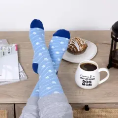 Pavilion Gift Company - Dog Mom - 15.5 oz Mug and Sock Set - Drinkware