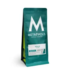 Metropolis Coffee House Blend Medium Dark Roast Whole Bean Coffee - 10.5oz