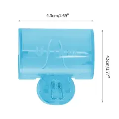 Unique Bargains Square Toothbrush Covers 1 Pc