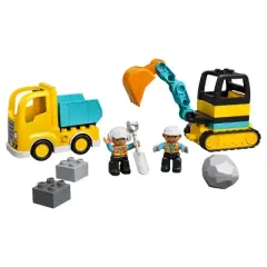 LEGO DUPLO Town Truck & Tracked Excavator Toy 10931