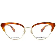 Kate Spade  EPZ Womens Cat-Eye Eyeglasses Yel Rdhav 50mm