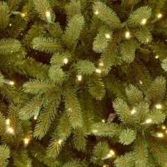 National Tree Company 9' Pre-lit Feel Real Jersy Fraser Fir Artificial Christmas Tree with Clear Lights