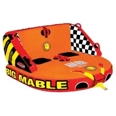 Sportsstuff Big Mable Sitting Double Rider Towable Tube & Tube 60-foot Tow Rope