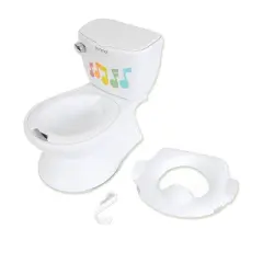 Summer Infant My Size Potty Lights and Songs with Transition Ring - White