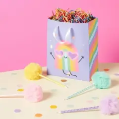 6ct Puff Party Favor Pens - Spritz&trade;: Fluffy Multicolor Princess Theme, Birthday & All Occasions, Ages 6+