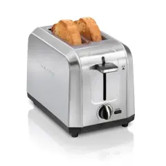 Hamilton Beach 2 Slice Toaster - Stainless Steel: Bagel & Bread Toaster, High-Lift, Adjustable Browning, Kitchen Deals