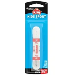 Kiwi Sport 36 in. White Shoe Laces