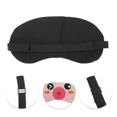 Unique Bargains Durable Adjustable Eye Mask Pink 1 Pc