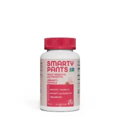 SmartyPants Adult Prebiotic & Probiotic Immunity & Digestive Health Gummy Vitamins - Strawberry Creme - 60 ct