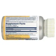 Solaray Plant Melatonin, 3 mg, 30 VegCaps