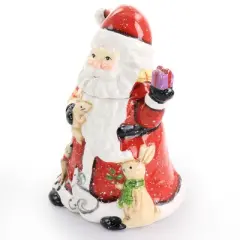 Gibson Home Old Santa Durastone Cookie Jar