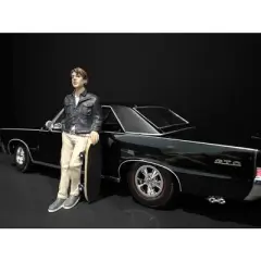 Skateboarder Figurine III for 1/24 Scale Models by American Diorama