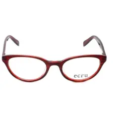 Ecru Designer Reading Glasses Daltrey-005 Red Crystal Layer 50mm 21 POWER CHOICE