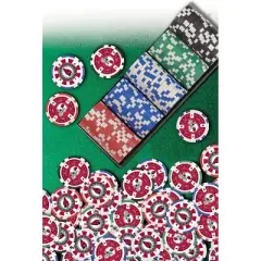 MasterPieces Inc Arizona Cardinals  NFL 100-Piece Poker Chips