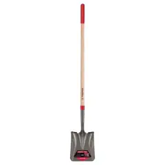 Truper Tru-Tough 58 in. Steel Square Transfer Shovel Wood Handle  - Case of 6