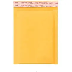 Link #000 4" X 8" Kraft Paper Bubble Mailers Padded Self Seal Shipping Envelopes Pack of 10/25/50/100/500