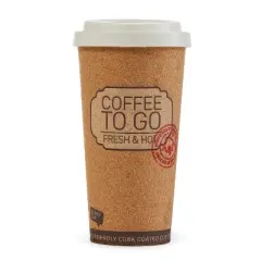 Life Story Corky Cup Reusable 16 oz Insulated Travel Mug Coffee Thermos
