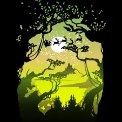 Men's Design By Humans Christmas Eve By pilipsjanuarius Tank Top