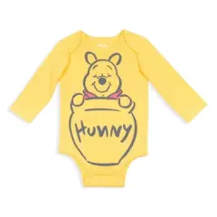 Disney Lion King Winnie the Pooh Mickey Mouse Baby 5 Pack Bodysuits Newborn to Infant