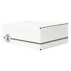 Scotch 11.25" x 8.75" x 4" Medium Mailing Box: Cardboard Shipping & Moving Packaging, White, No Closure