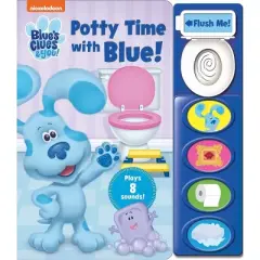 Nickelodeon Blue's Clues & You!: Potty Time with Blue! Sound Book - by  Pi Kids (Board Book)