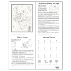Teacher Created Resources Europe Map Chart