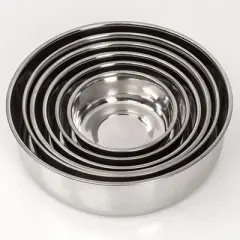 Shetler's 10 Piece Stainless Steel Nesting Bowl Set