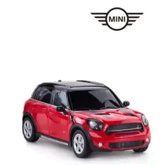 Link Ready! Set! Play!1/24 Mini Cooper Remote Control Car, Electric Mini Toy Vehicle - Red