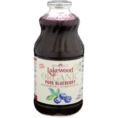 Lakewood Organic Pure Blueberry Juice -32 fl oz (Case of 6)
