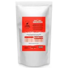 Canine Cravers Single Ingredient Air Dried Dog Treats &ndash; Pure Turkey Jerky - 5.3 oz Pouch