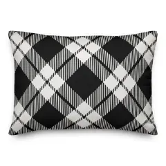 Creative Products Home for the Holidays Black Truck 14x20 Indoor / Outdoor Pillow